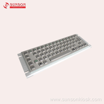 Waterproof Metal Keyboard and Touch Pad